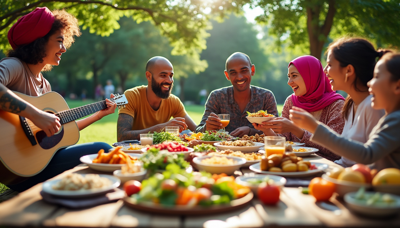 découvrez comment manger sainement tout en vous laissant emporter par le rythme de votre musique préférée. transformez vos repas en moments de plaisir et de bien-être grâce à des recettes savoureuses et équilibrées qui s'accordent à l'ambiance musicale. adoptez un mode de vie sain avec des conseils pratiques et des playlists inspirantes pour chaque occasion.