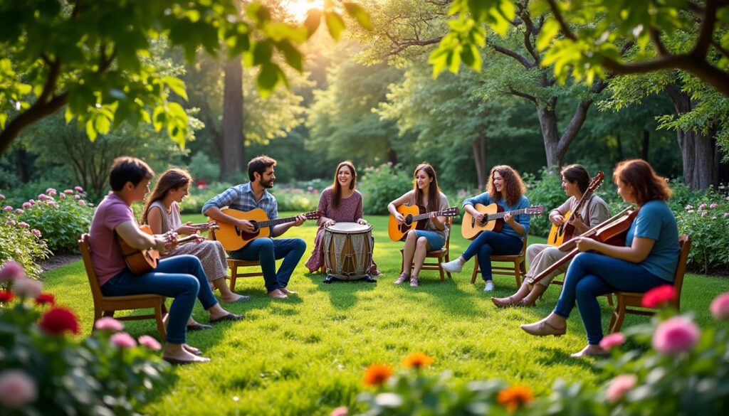 découvrez comment la musique peut devenir une pratique holistique essentielle pour votre bien-être. plongez dans un univers sonore apaisant qui favorise la relaxation, l'équilibre émotionnel et la connexion intérieure. explorez les bienfaits thérapeutiques de la musique et transformez votre quotidien grâce à cette approche revitalisante.